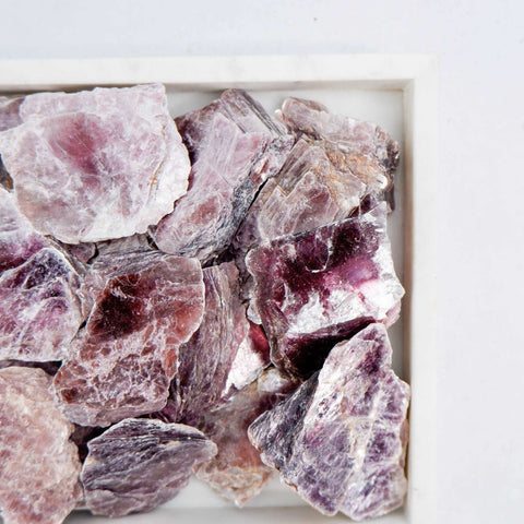 Lepidolite Slab - Crystal & Stone