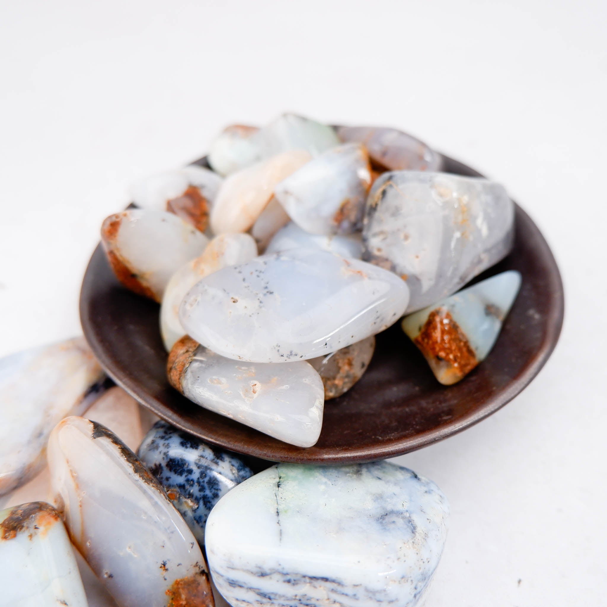 Dendritic Agate Tumble - Western Australian - Crystal & Stone