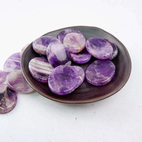 Amethyst Worry Stone - Crystal & Stone