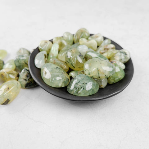 Epidote in Prehnite