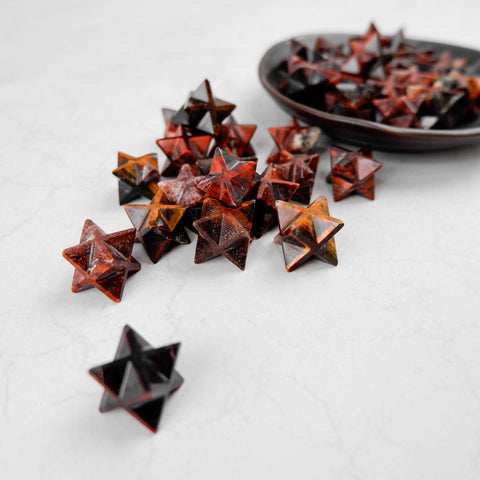 Red Tigers Eye Star