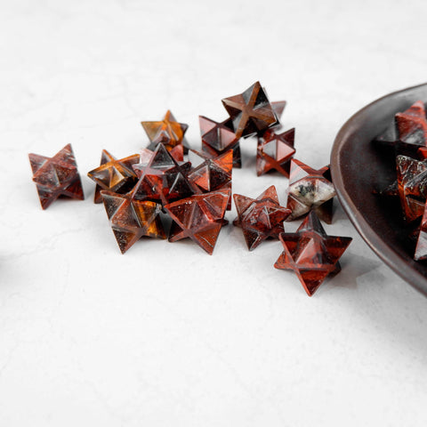 Red Tigers Eye Star