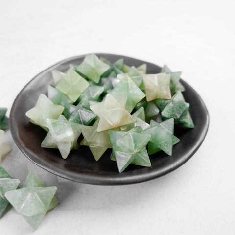 Green Aventurine Star