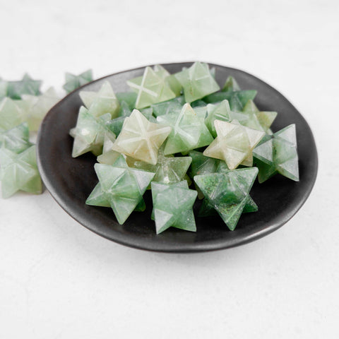 Green Aventurine Star