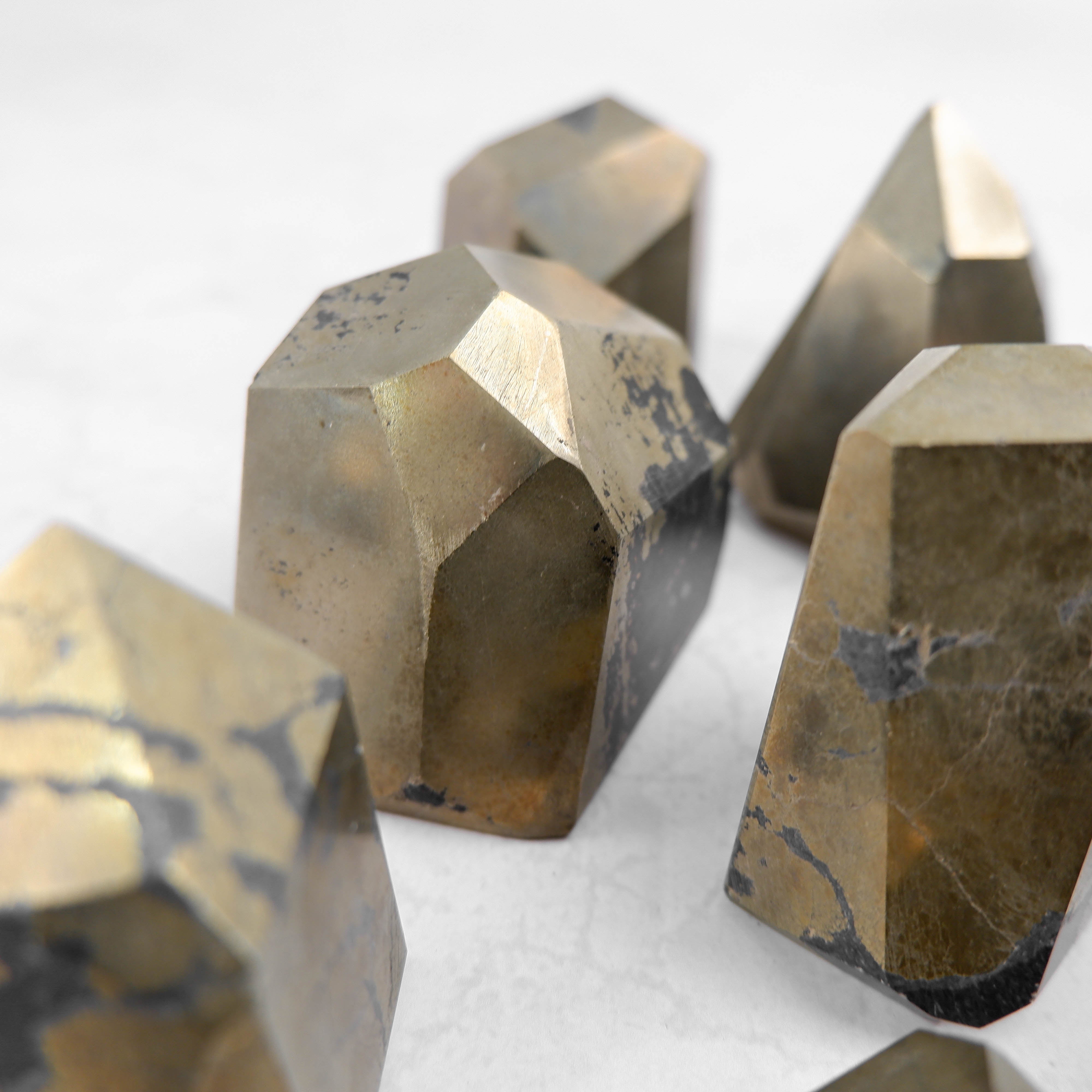 Pyrite Geolith - Crystal & Stone