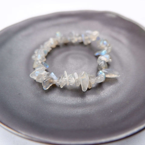 Labradorite Chip Bracelet