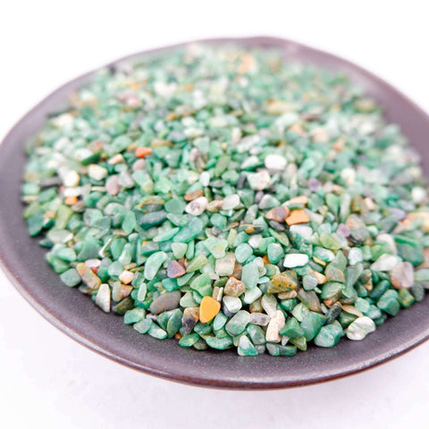 Green Aventurine Chips - Crystal & Stone