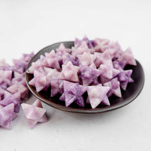 Lepidolite Star