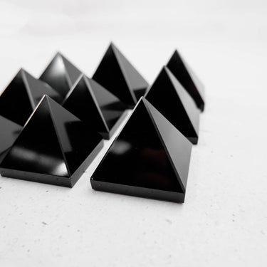 Obsidian Pyramid - Crystal & Stone