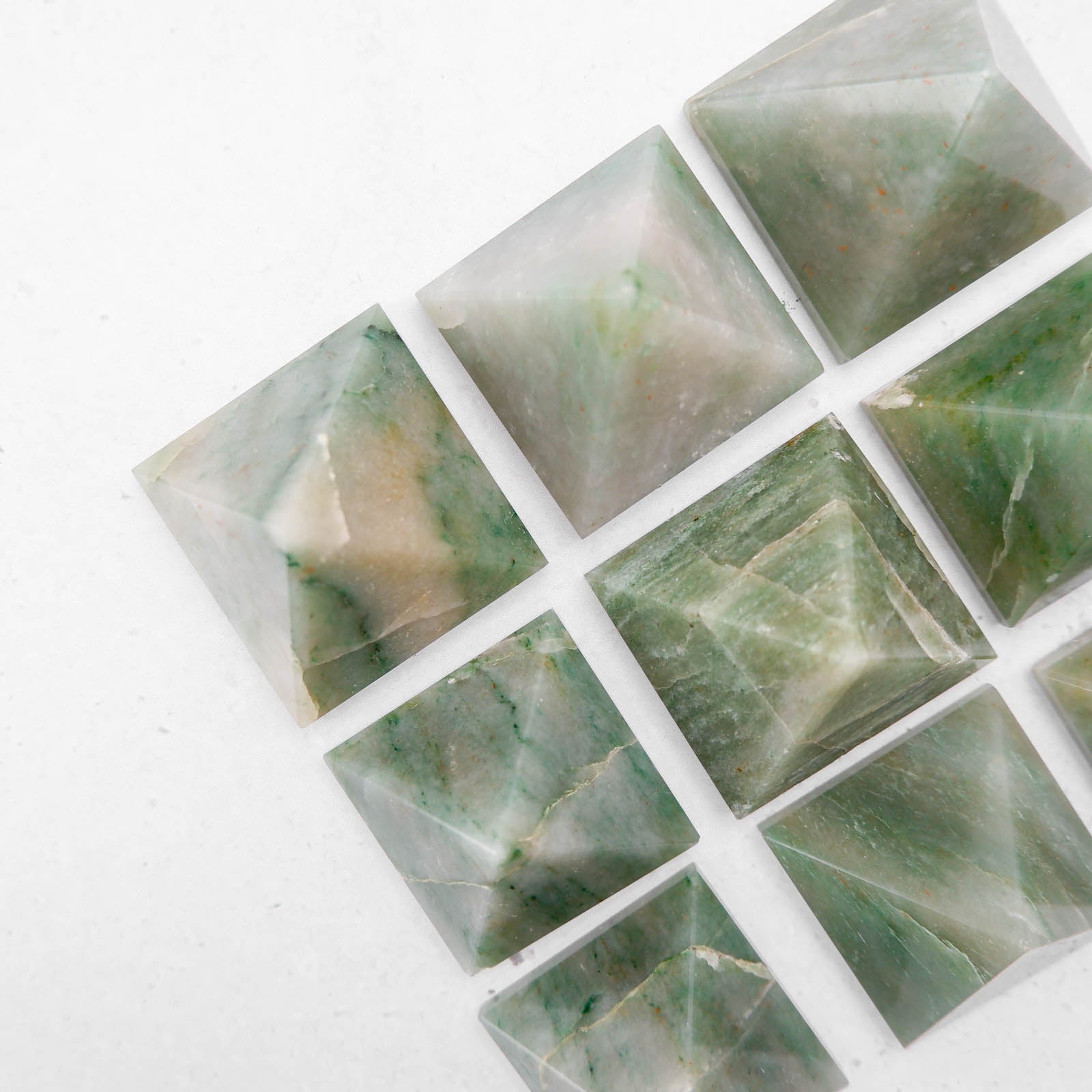 Green Aventurine Pyramid - Crystal & Stone