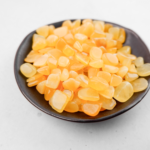 Orange Calcite Chips