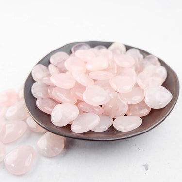 Rose Quartz Heart - Mini - Crystal & Stone