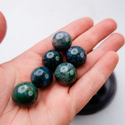 Moss Agate Sphere Mini