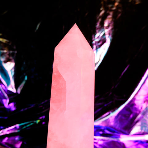 Rose Quartz Pillar