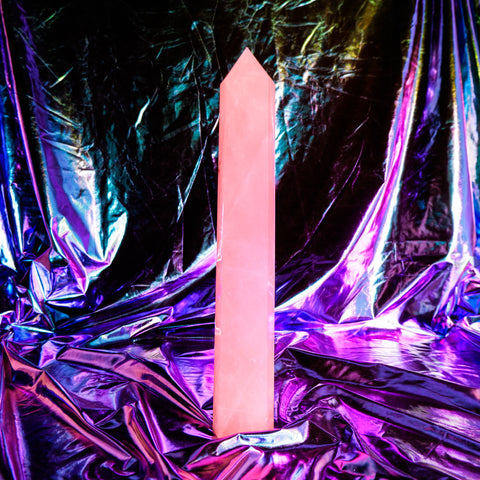 Rose Quartz Pillar