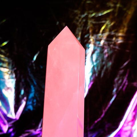 Rose Quartz Pillar