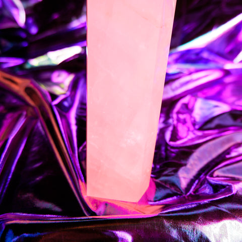 Rose Quartz Pillar