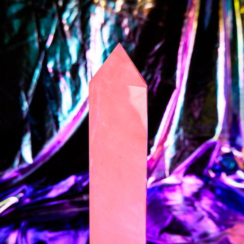 Rose Quartz Pillar