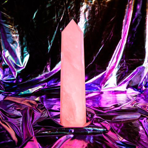 Rose Quartz Pillar