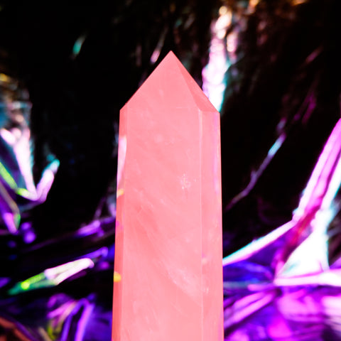 Rose Quartz Pillar