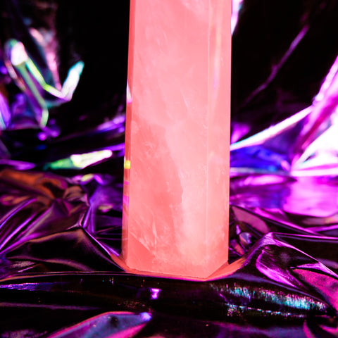 Rose Quartz Pillar