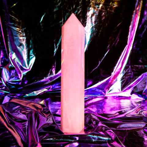 Rose Quartz Pillar