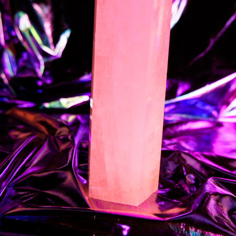 Rose Quartz Pillar