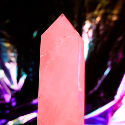 Rose Quartz Pillar