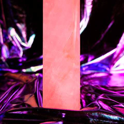 Rose Quartz Pillar