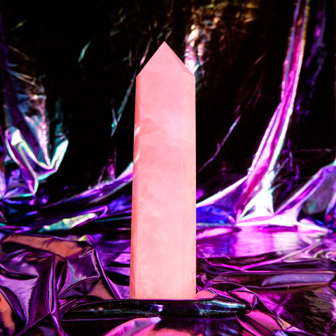 Rose Quartz Pillar