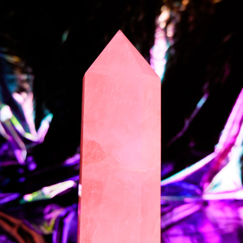 Rose Quartz Pillar