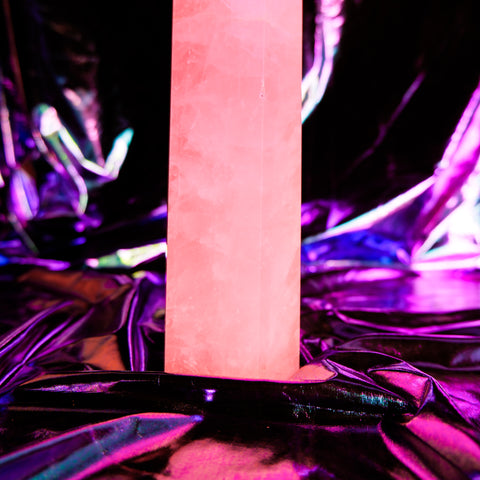 Rose Quartz Pillar