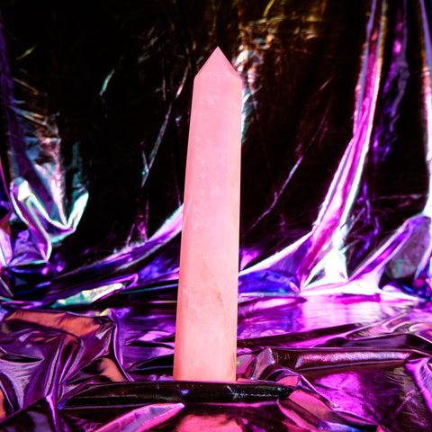 Rose Quartz Pillar