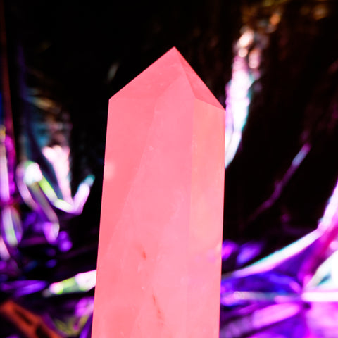 Rose Quartz Pillar