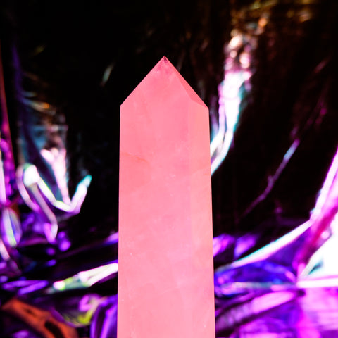 Rose Quartz Pillar