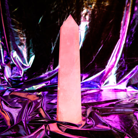 Rose Quartz Pillar