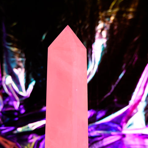 Rose Quartz Pillar