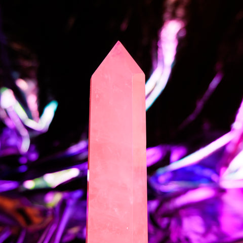 Rose Quartz Pillar