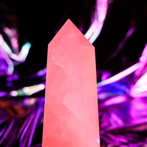 Rose Quartz Pillar