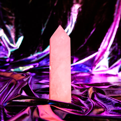 Rose Quartz Pillar