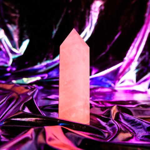 Rose Quartz Pillar