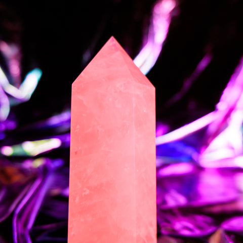 Rose Quartz Pillar