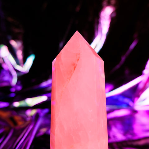 Rose Quartz Pillar