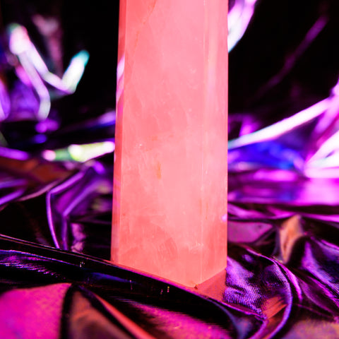 Rose Quartz Pillar