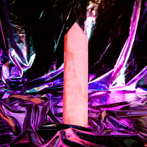 Rose Quartz Pillar