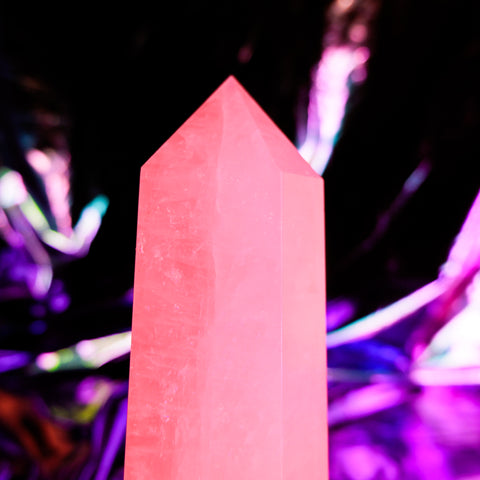 Rose Quartz Pillar