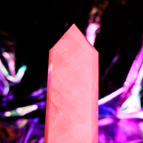 Rose Quartz Pillar