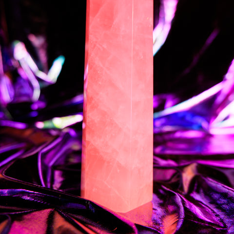 Rose Quartz Pillar