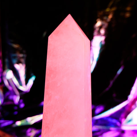 Rose Quartz Pillar