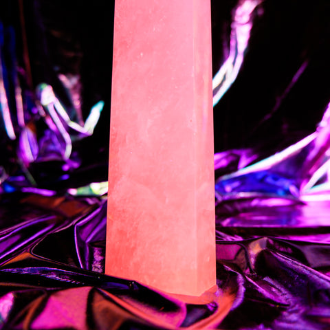 Rose Quartz Pillar